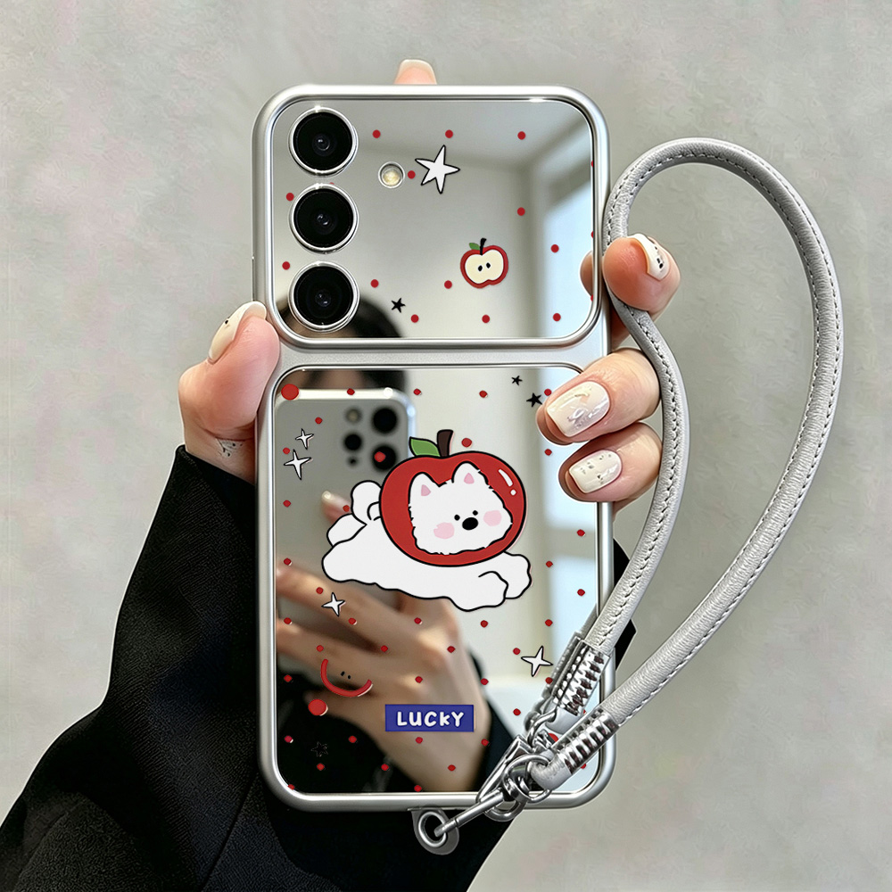 Phone Cases Cute - Make Up Mirror Cute Dog Phone