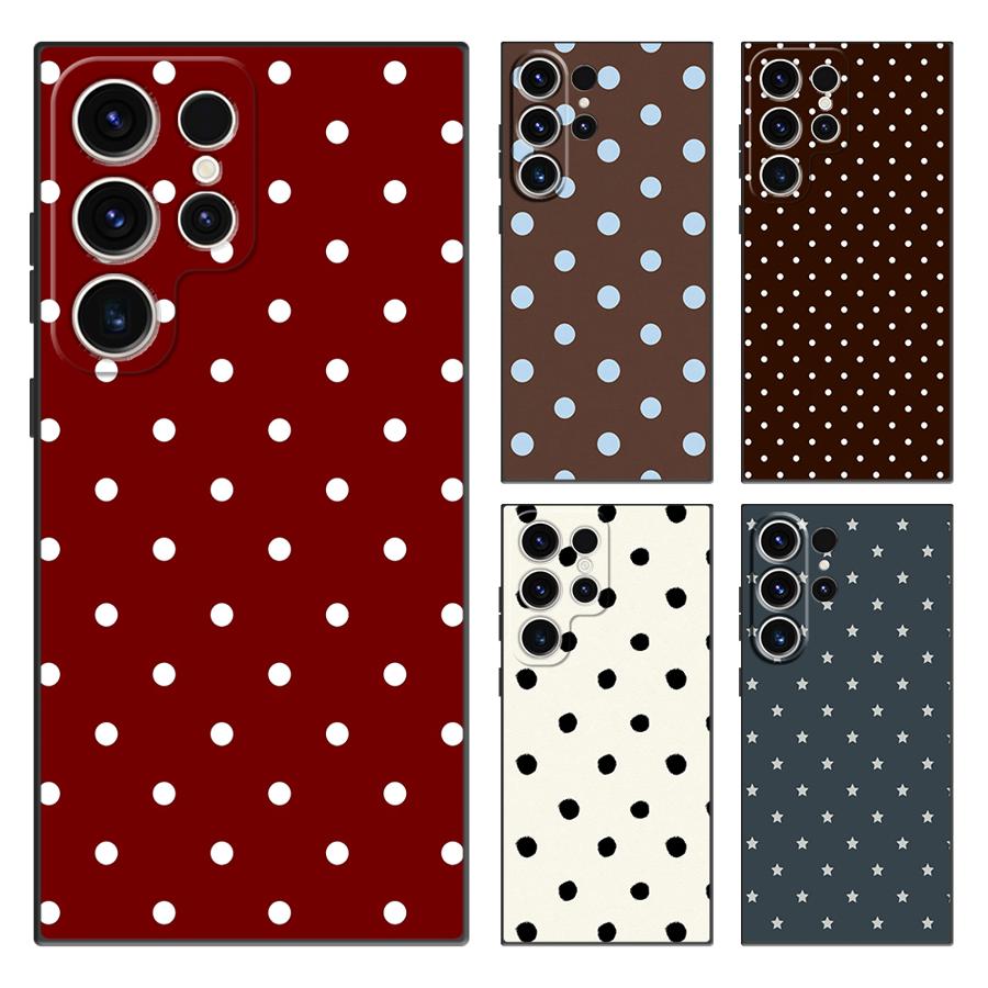 Retro Polka Dots Funda Phone C - огляд і ціна Phone Cases Polka Dot