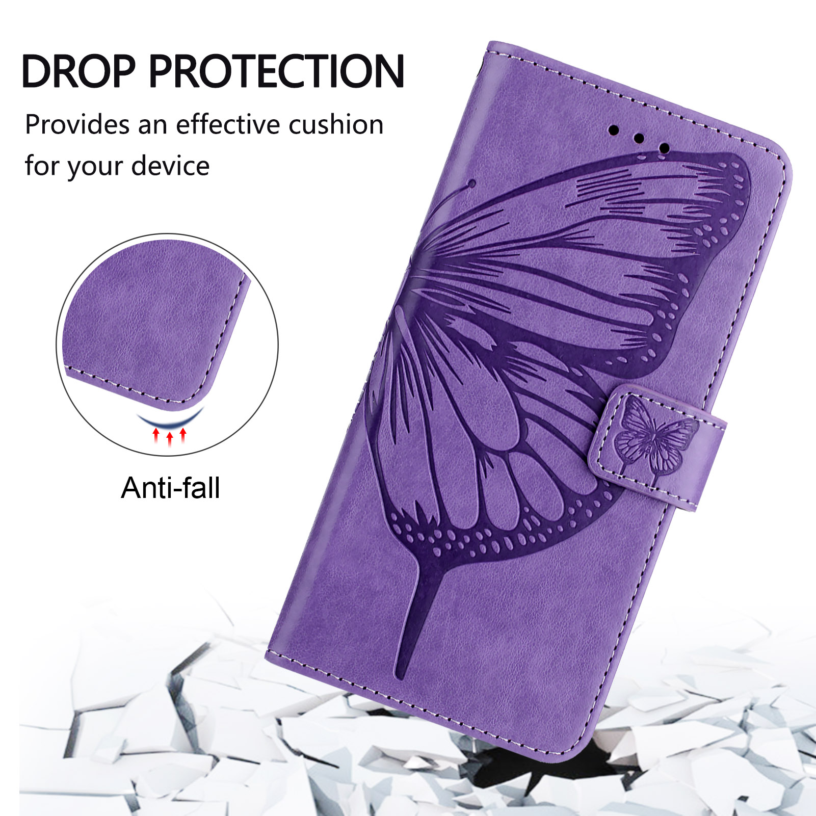 Luxury Leather Wallet Phone Ca - огляд і ціна Leather Folio Wallet Case