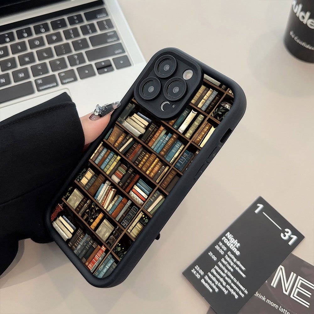 Book Shelf Creative Pattern Ph - огляд і ціна Phone Cases Iphone 16