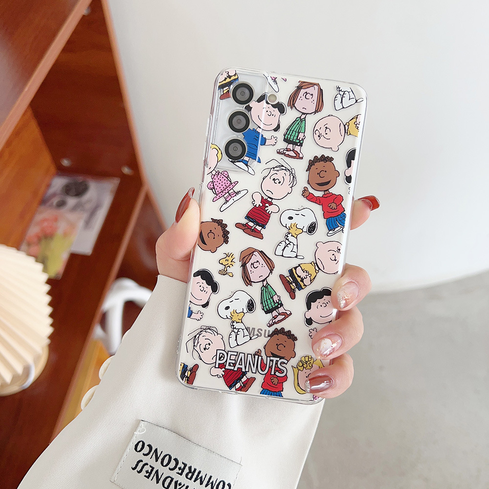 Cute Cartoon Peanut Snoopy Cha - огляд і ціна Phone Cases Brown