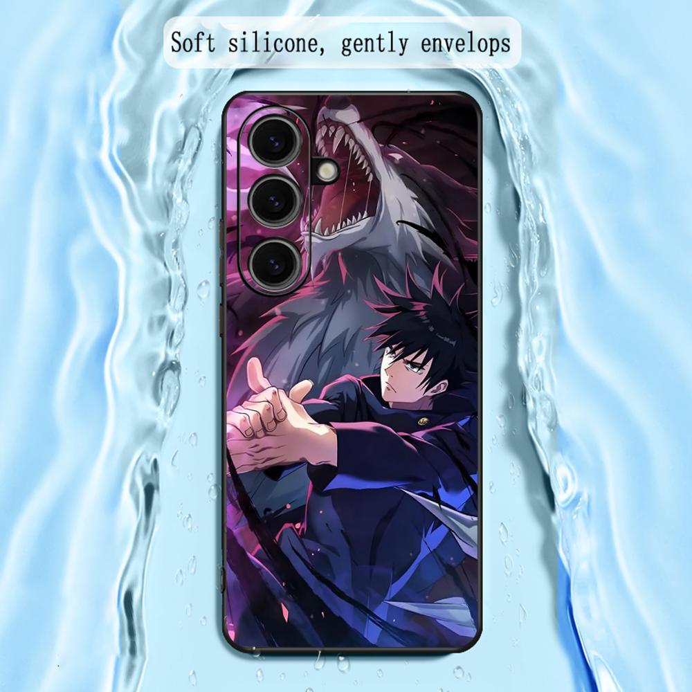 Megumi fushiguro hot anime pos - огляд і ціна Phone Cases Black