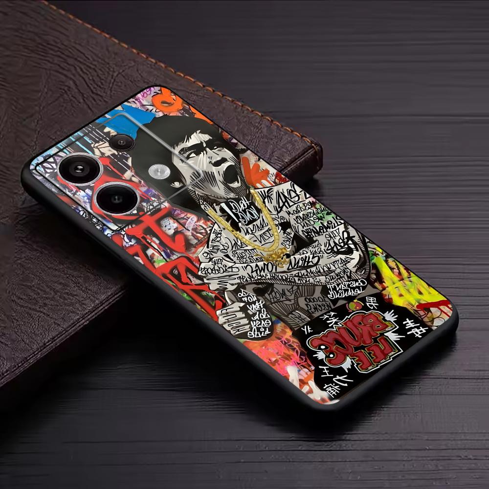 Banksy Graffiti Art  Phone Cas - огляд і ціна Phone Cases Black