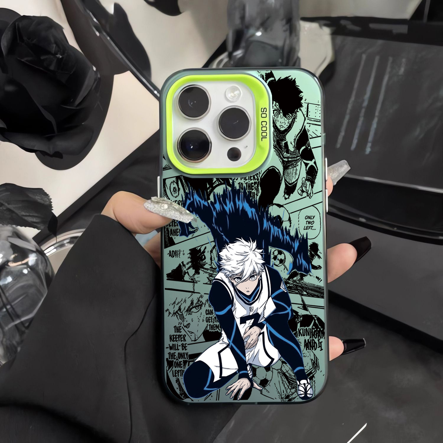 COOL B-BLUE LOCKS S-Seishiro N - огляд і ціна Phone Cases Quad Lock