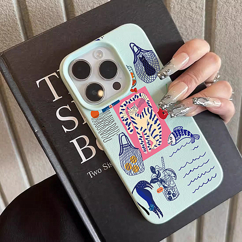 Cute Cherry Cat Print Phone Ca - огляд і ціна Phone Cases Cute Iphone 13