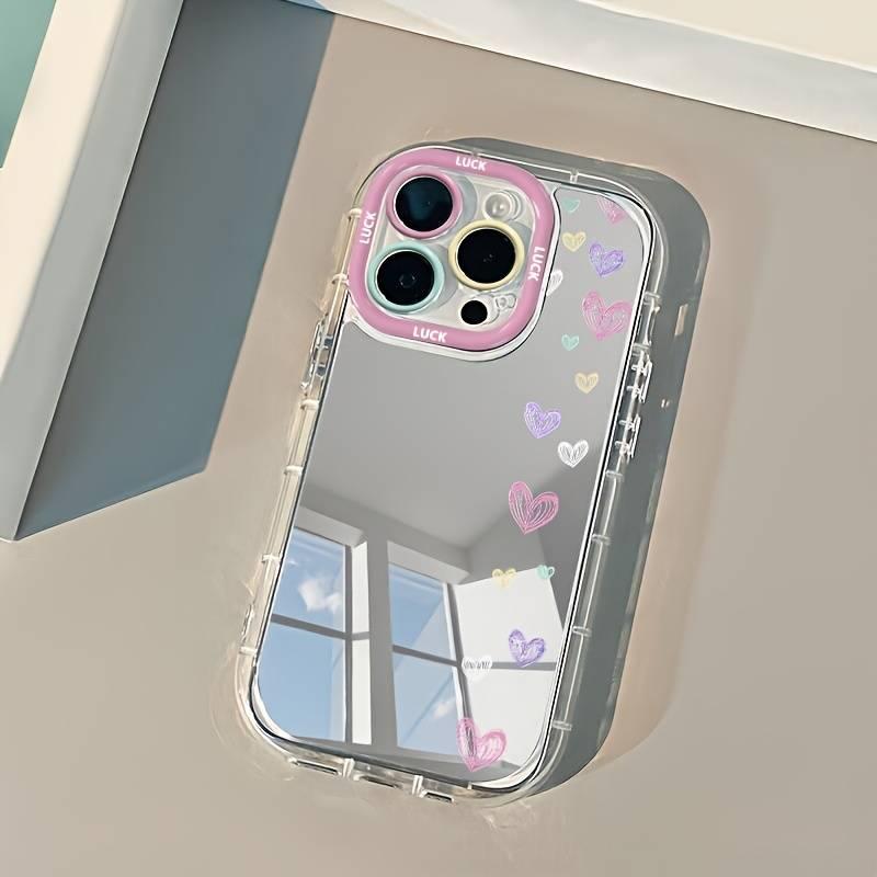Nice Heart Makeup Mirror Phone - огляд і ціна Phone Cases Cute Iphone 13