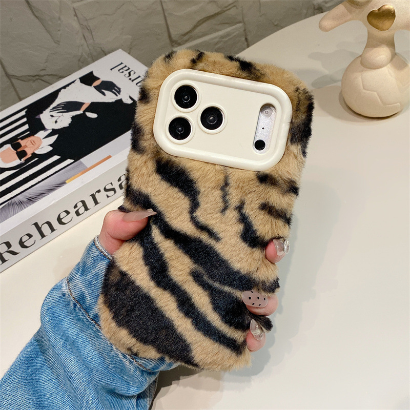 Luxury Zebra Pattern Fluffy Pl - огляд і ціна Phone Cases Iphone 16