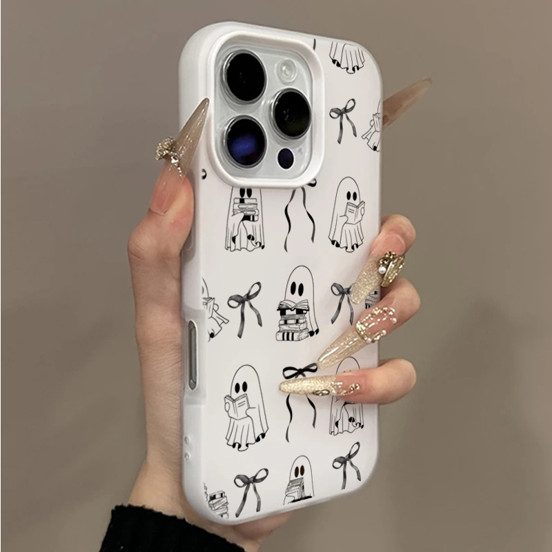 Cute Halloween Book Ghost Bow  - огляд і ціна Phone Cases Cute Iphone 13