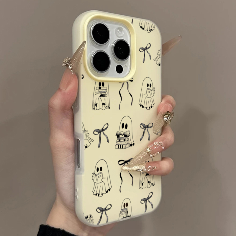 Cute Halloween Book Ghost Bow  - огляд і ціна Phone Cases Cute Iphone 13