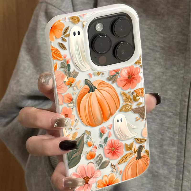 Autumn Fall Cute Ghost Pumpkin - огляд і ціна Phone Cases Cute Iphone 13