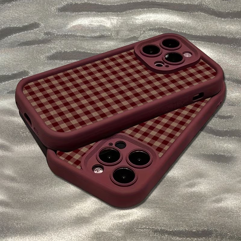 Wine Red Vintage Red-Brown Pla - огляд і ціна Phone Cases Brown