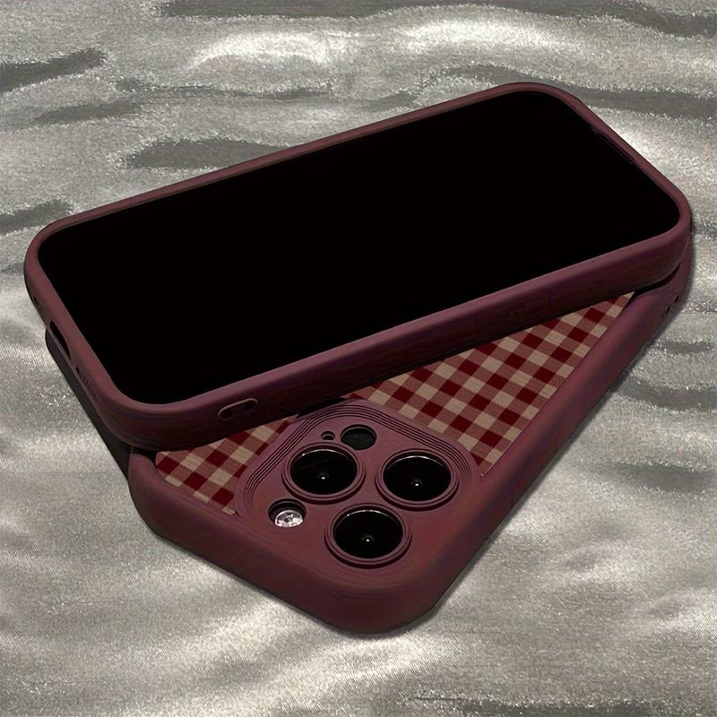 Wine Red Vintage Red-Brown Pla - огляд і ціна Phone Cases Brown