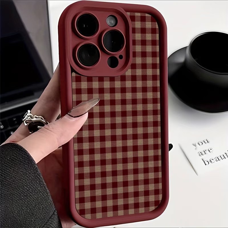 Wine Red Vintage Red-Brown Pla - огляд і ціна Phone Cases Brown
