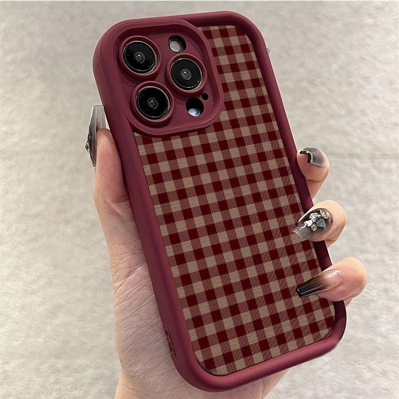 Wine Red Vintage Red-Brown Pla - огляд і ціна Phone Cases Brown