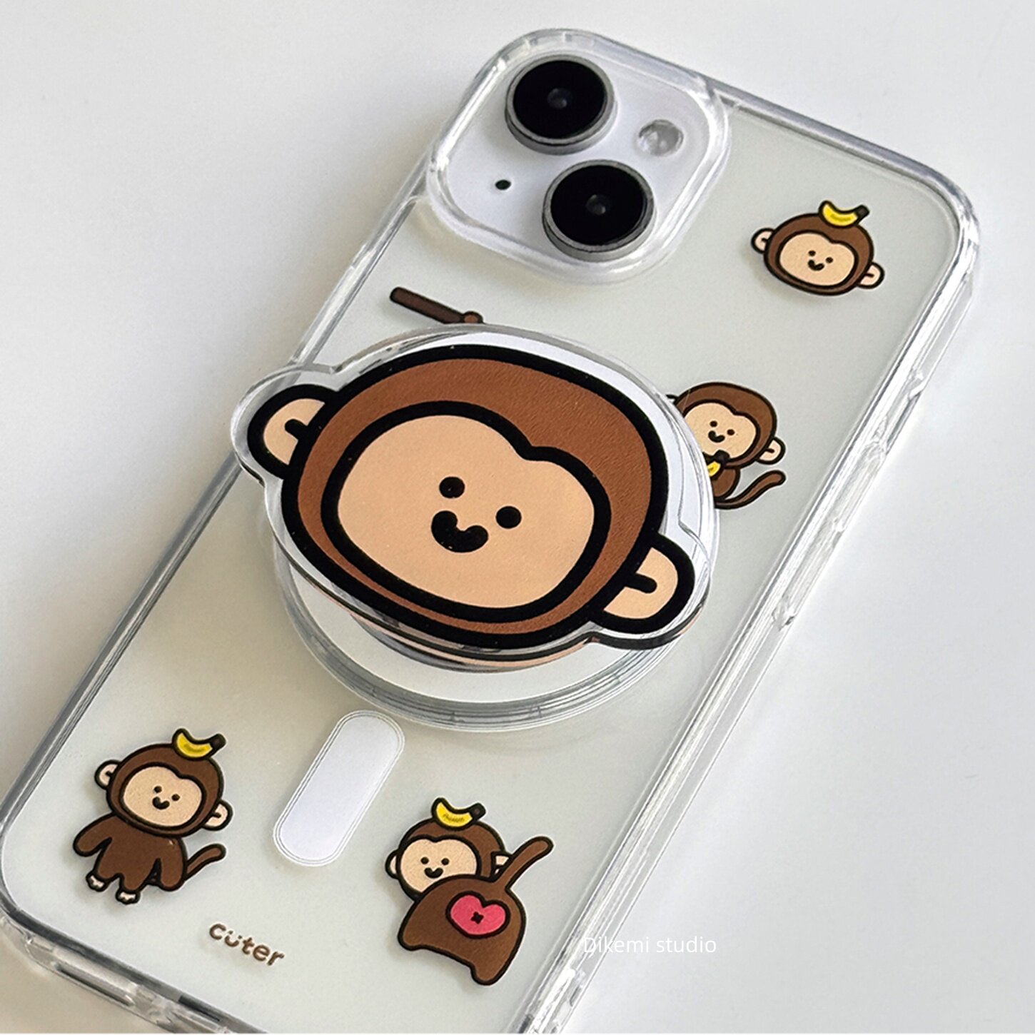 Brown Banana Baby Monkey Y2K I - огляд і ціна Phone Cases Brown