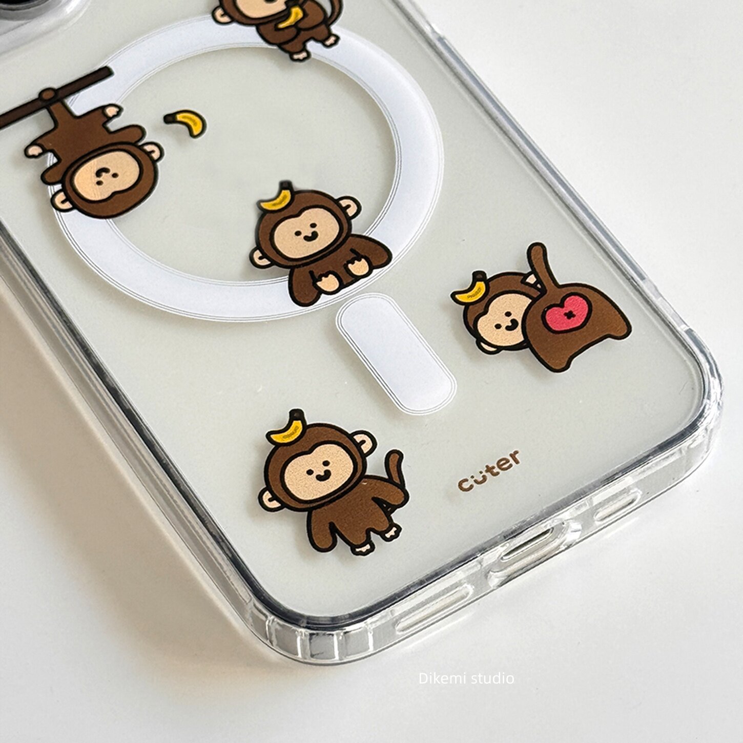 Brown Banana Baby Monkey Y2K I - огляд і ціна Phone Cases Brown