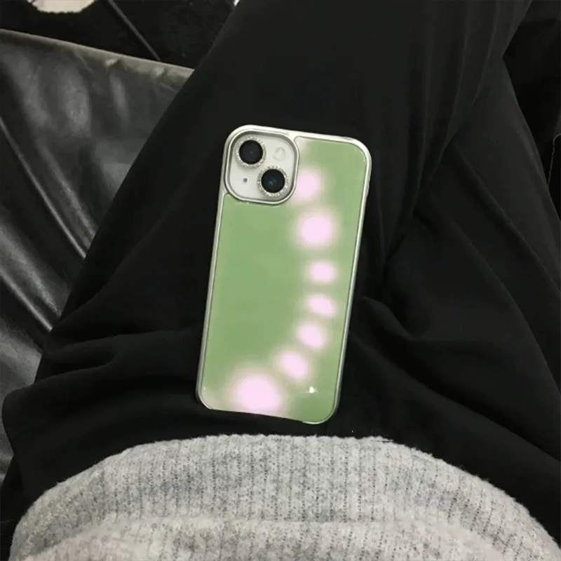Niche Summer Matcha Green Pink - огляд і ціна Phone Cases Polka Dot