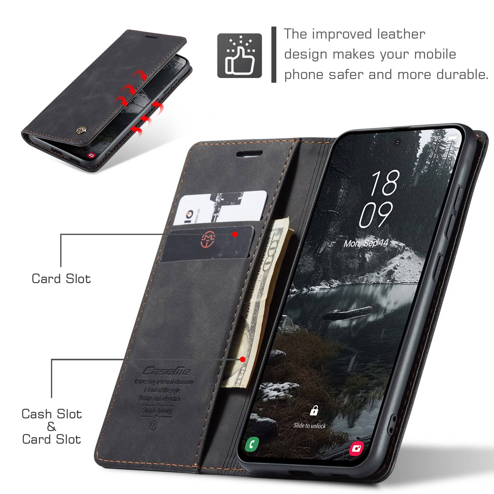 Flip Wallet Case for Samsung G - огляд і ціна Leather Folio Wallet Case