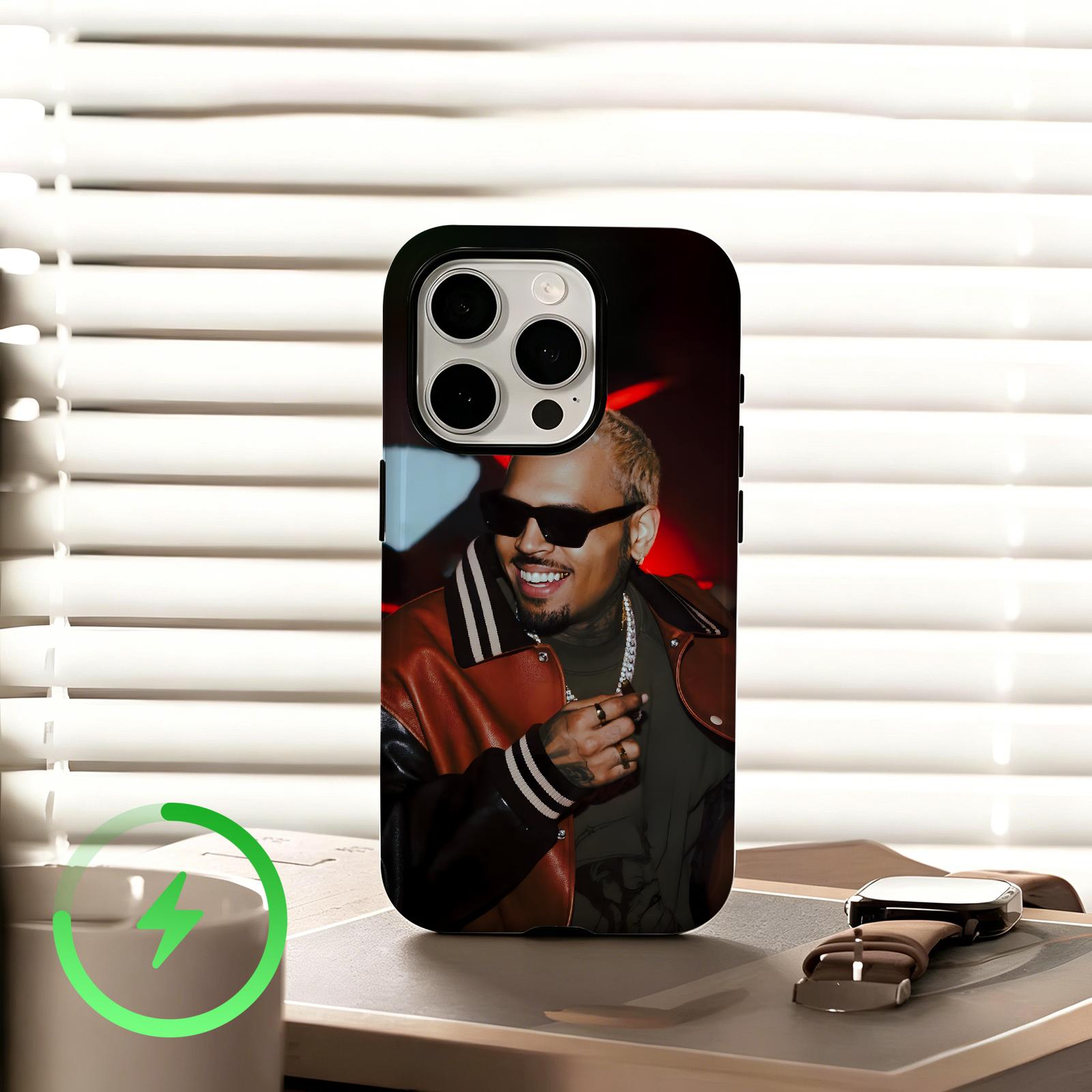 Rapper Chris Brown Breezy Phon - огляд і ціна Phone Cases Brown