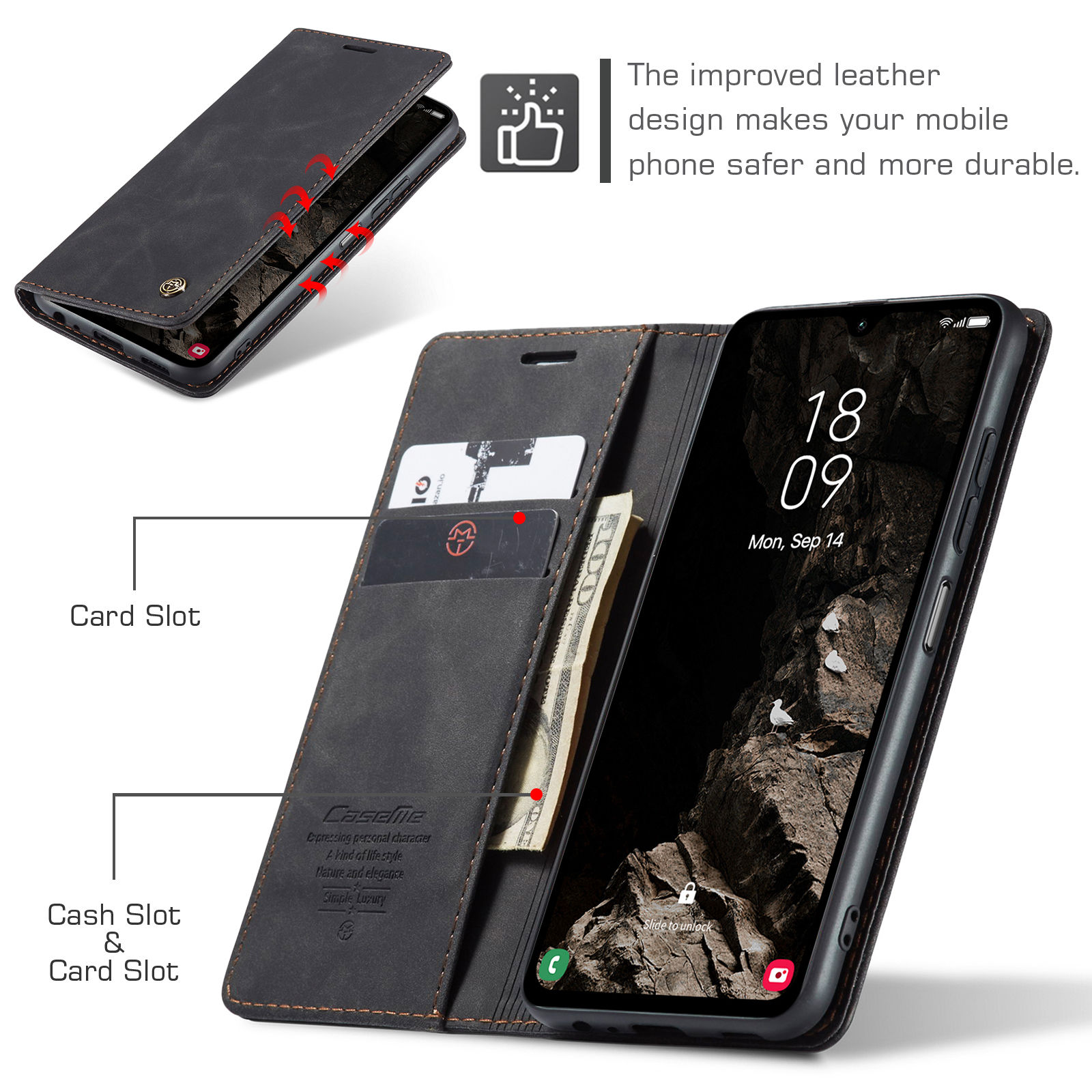Flip Wallet Case for Samsung G - огляд і ціна Leather Folio Wallet Case