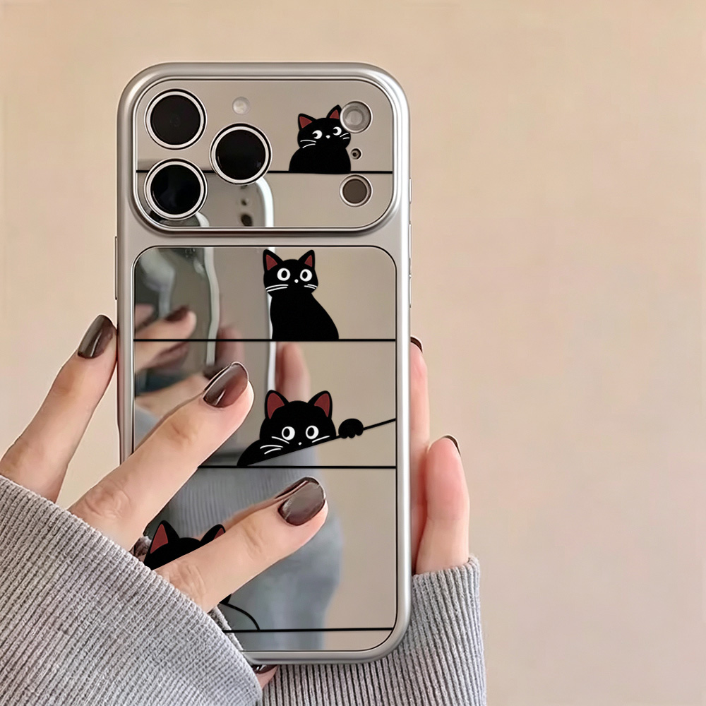 Cute Black Cat Phone Case For  - огляд і ціна Phone Cases Cute Iphone 13