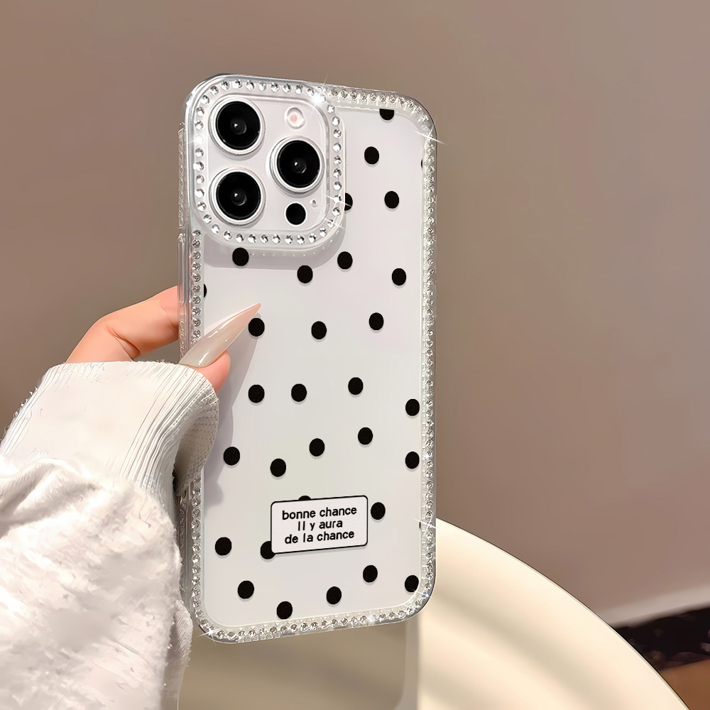 Painted Phone Case for Apple i - огляд і ціна Phone Cases Polka Dot