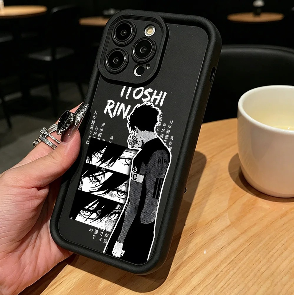 Anime B-Blue Locks Phone Case  - огляд і ціна Phone Cases Quad Lock