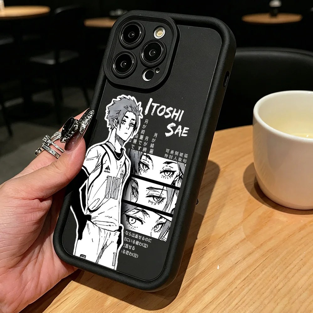 Anime B-Blue Locks Phone Case  - огляд і ціна Phone Cases Quad Lock