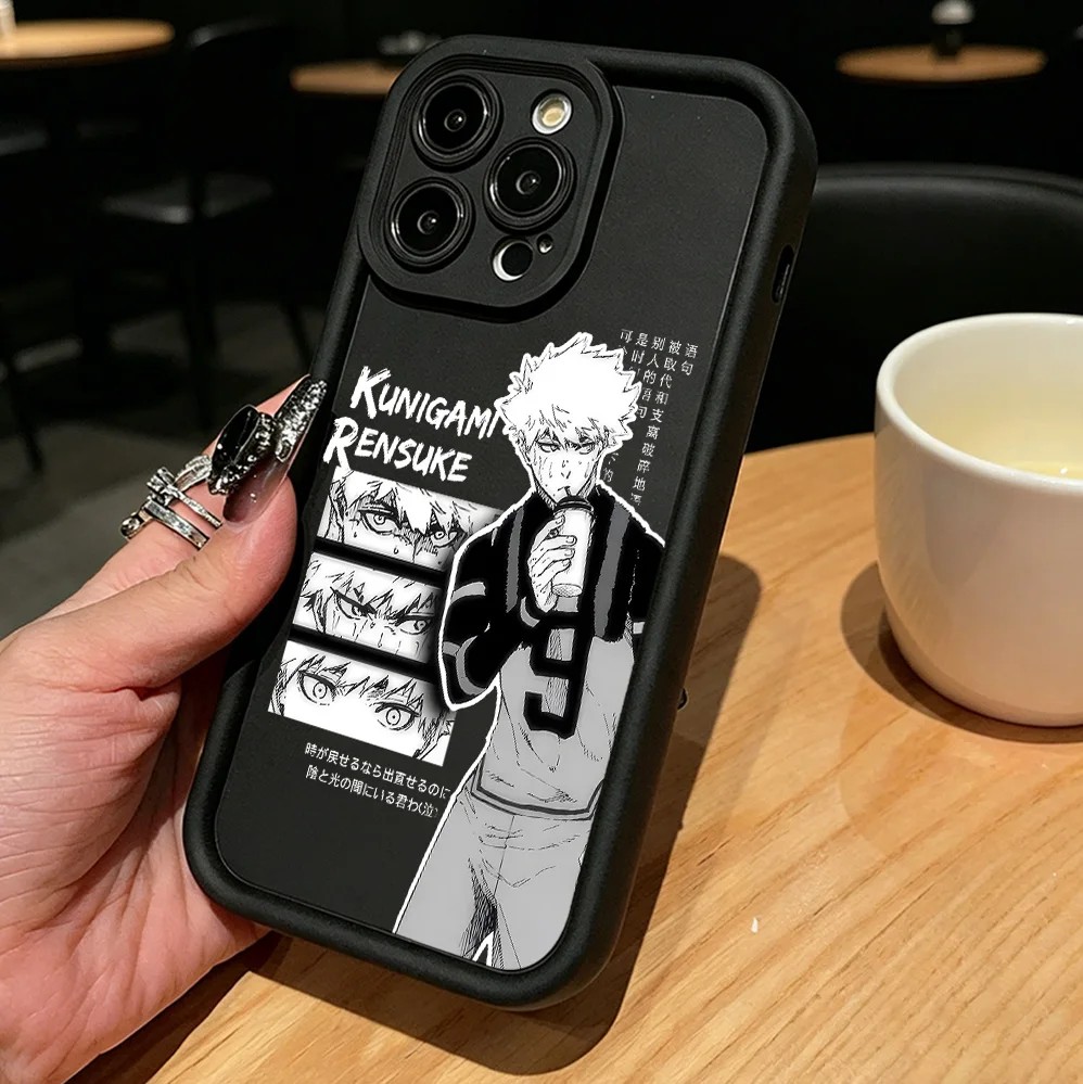 Anime B-Blue Locks Phone Case  - огляд і ціна Phone Cases Quad Lock