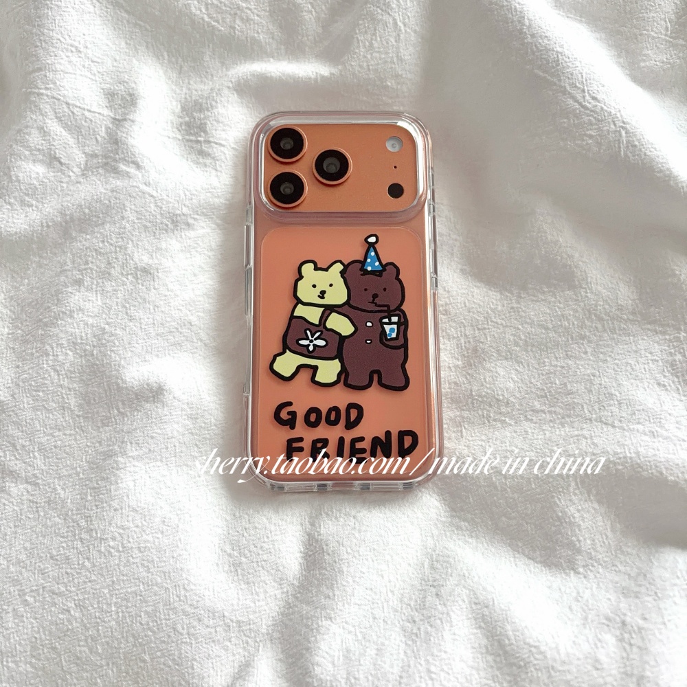 Korean Ins Cute Yellow & Brown - огляд і ціна Phone Cases Brown