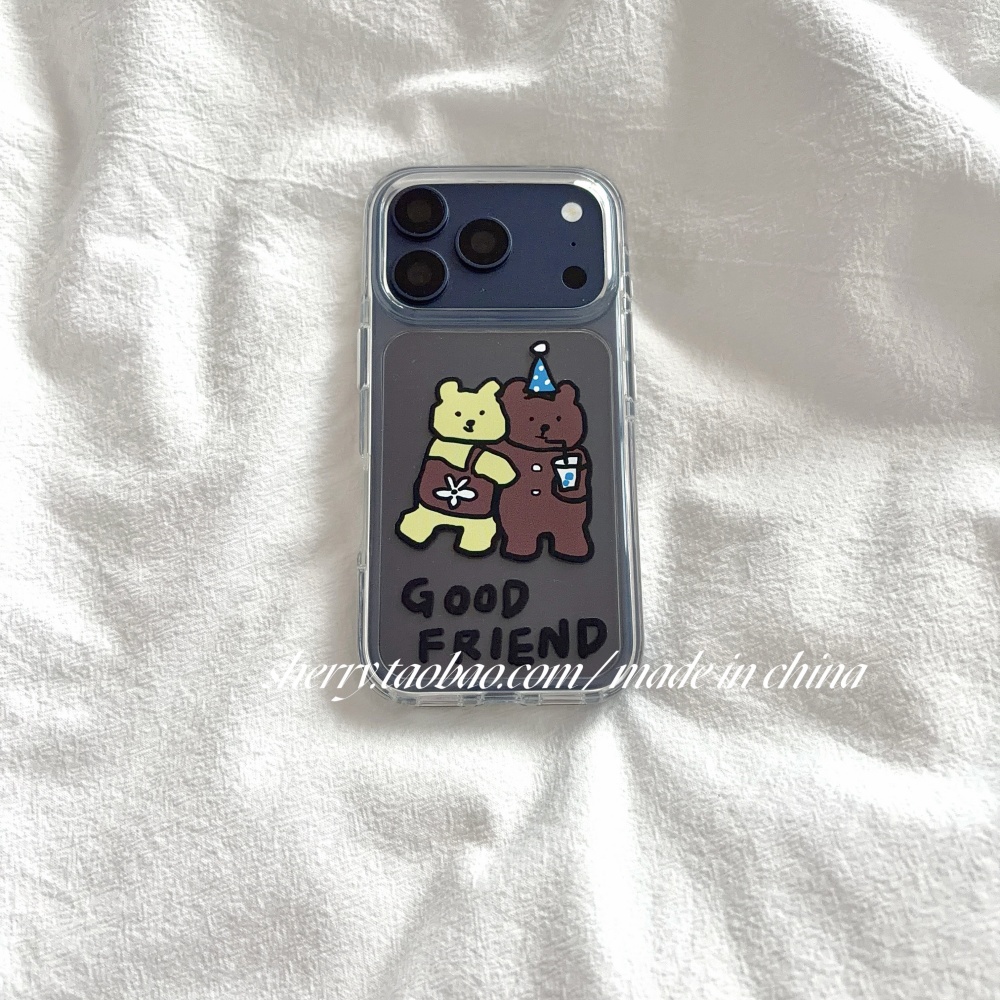 Korean Ins Cute Yellow & Brown - огляд і ціна Phone Cases Brown