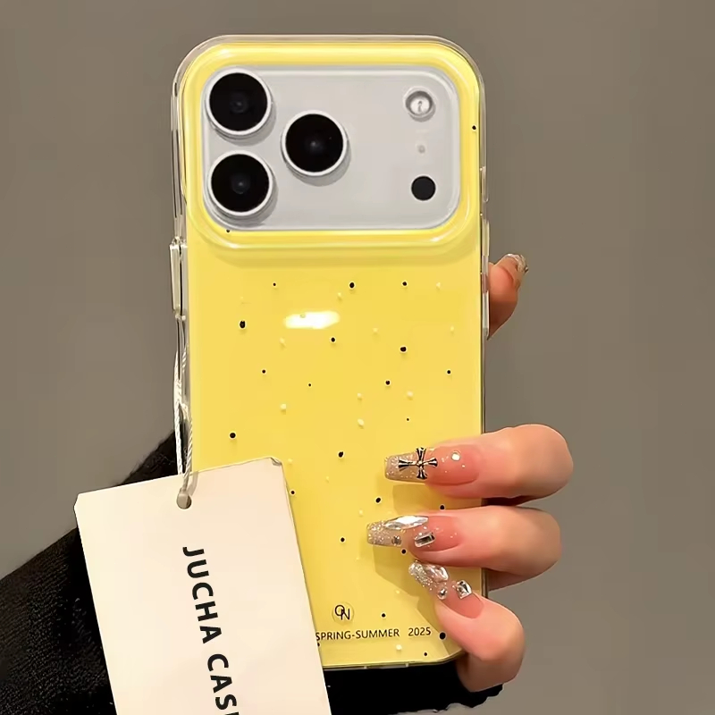 Simple Korean-Style White spla - огляд і ціна Phone Cases Polka Dot
