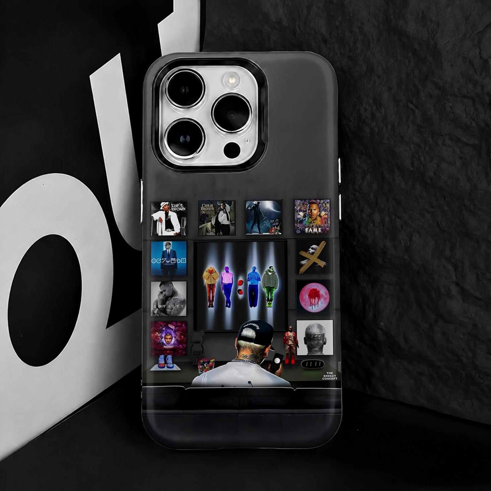 Rap C-Chris B-Brown Phone Case - огляд і ціна Phone Cases Brown