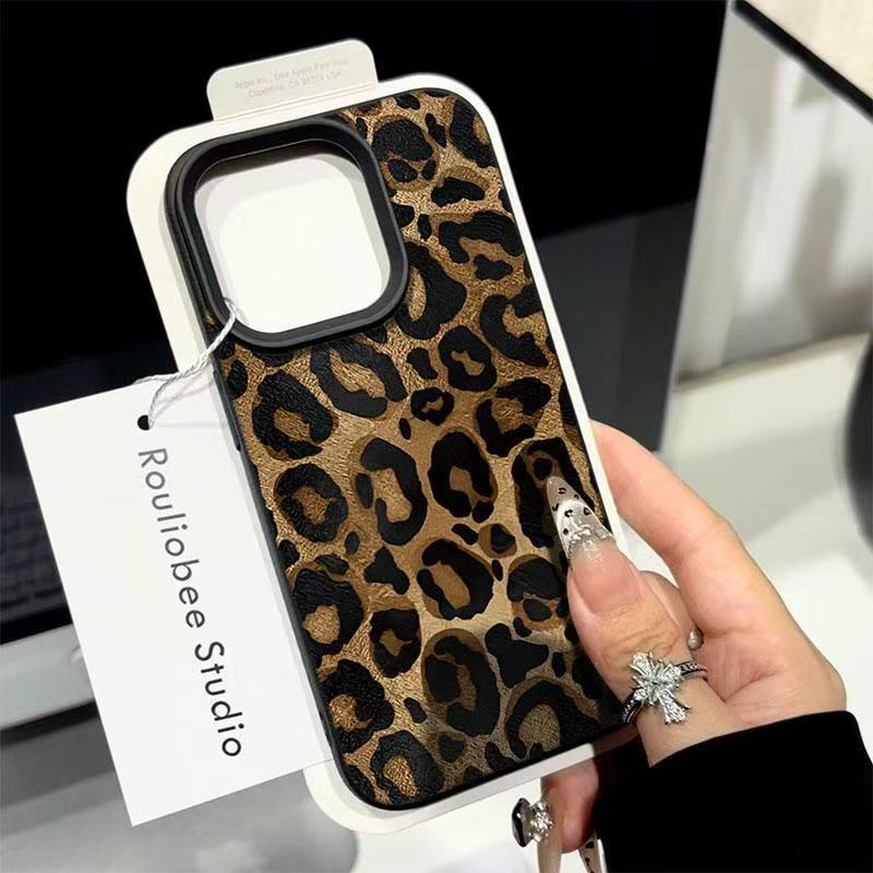 INS Brown Leopard Print Phone  - огляд і ціна Phone Cases Brown