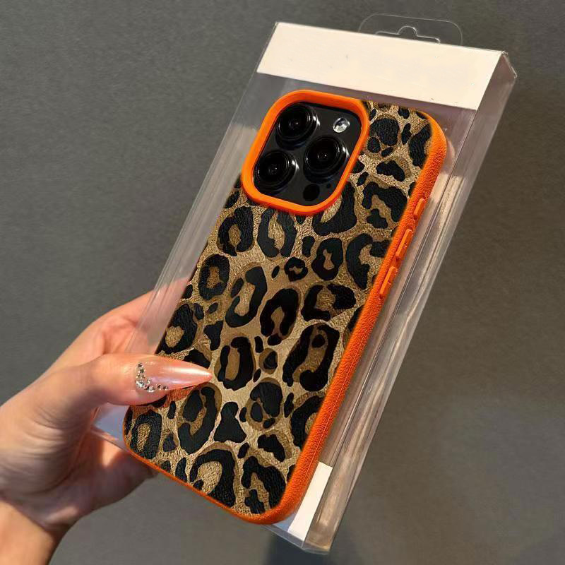 INS Brown Leopard Print Phone  - огляд і ціна Phone Cases Brown