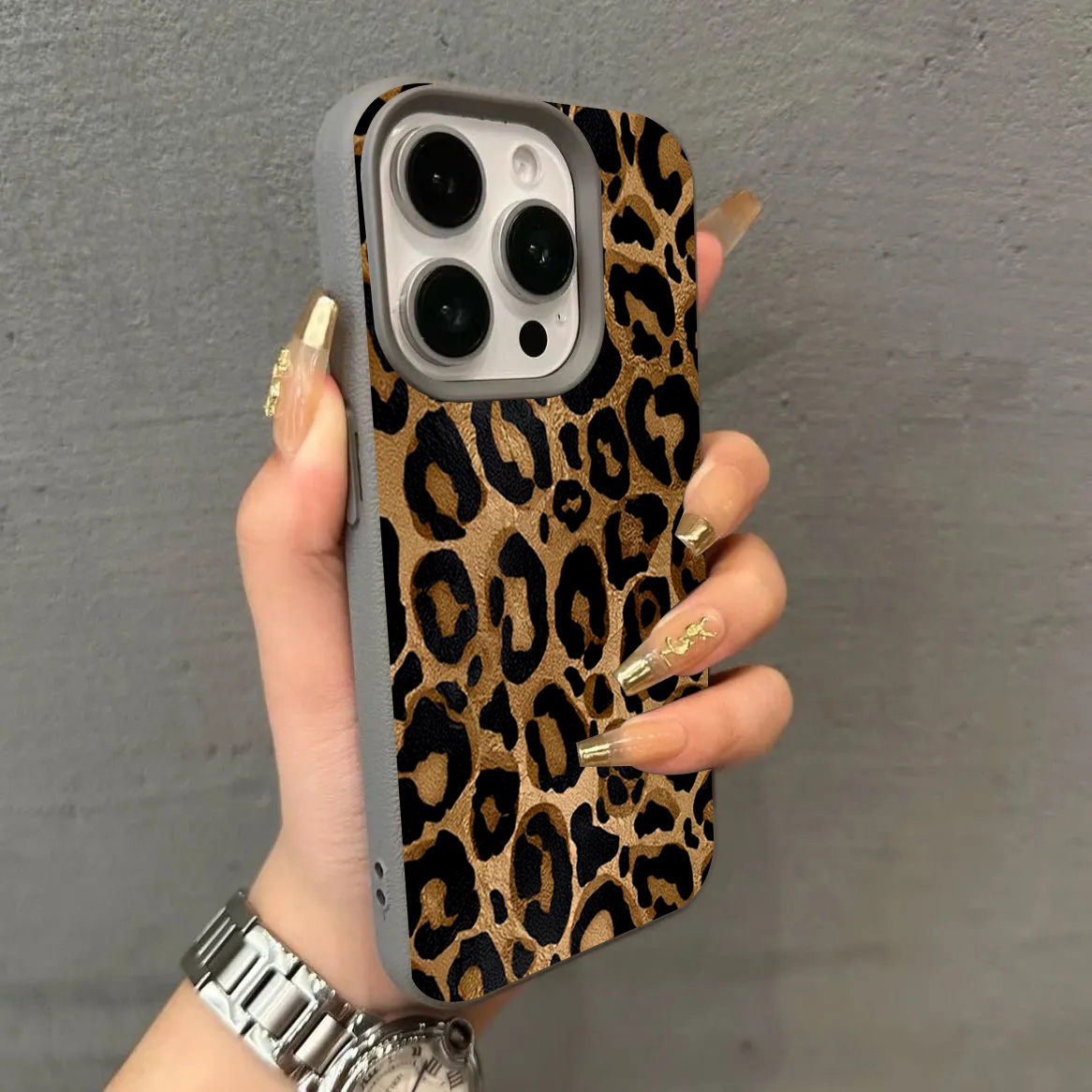 INS Brown Leopard Print Phone  - огляд і ціна Phone Cases Brown