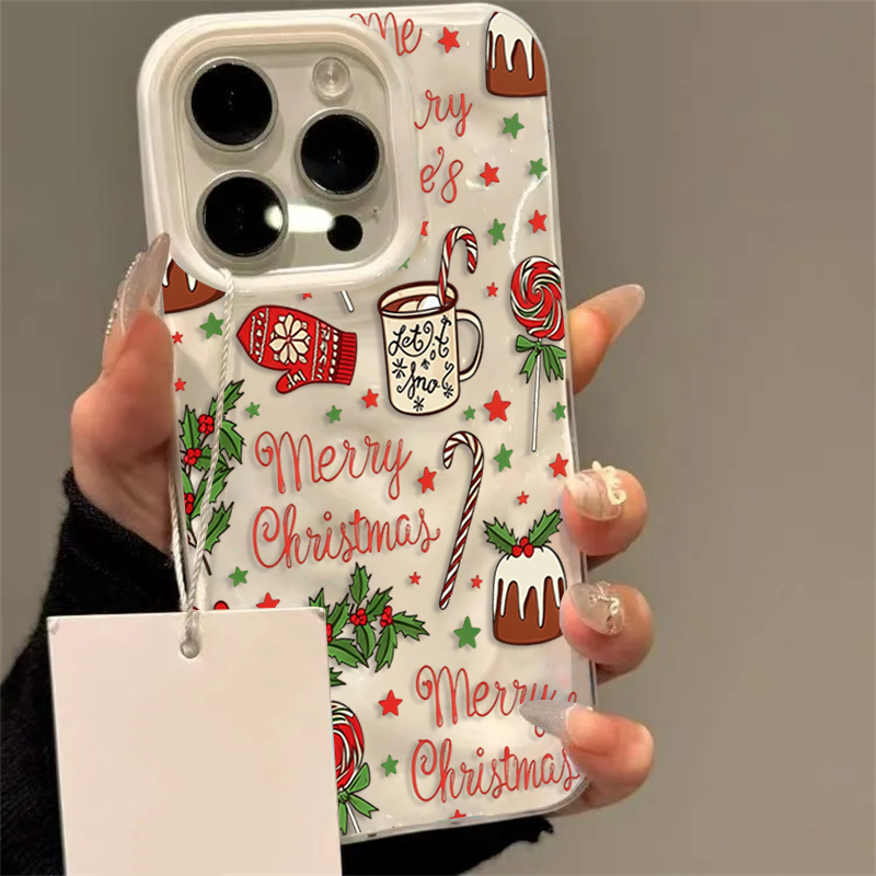 Cute Festive Christmas Pattern - огляд і ціна Phone Cases Cute Iphone 13