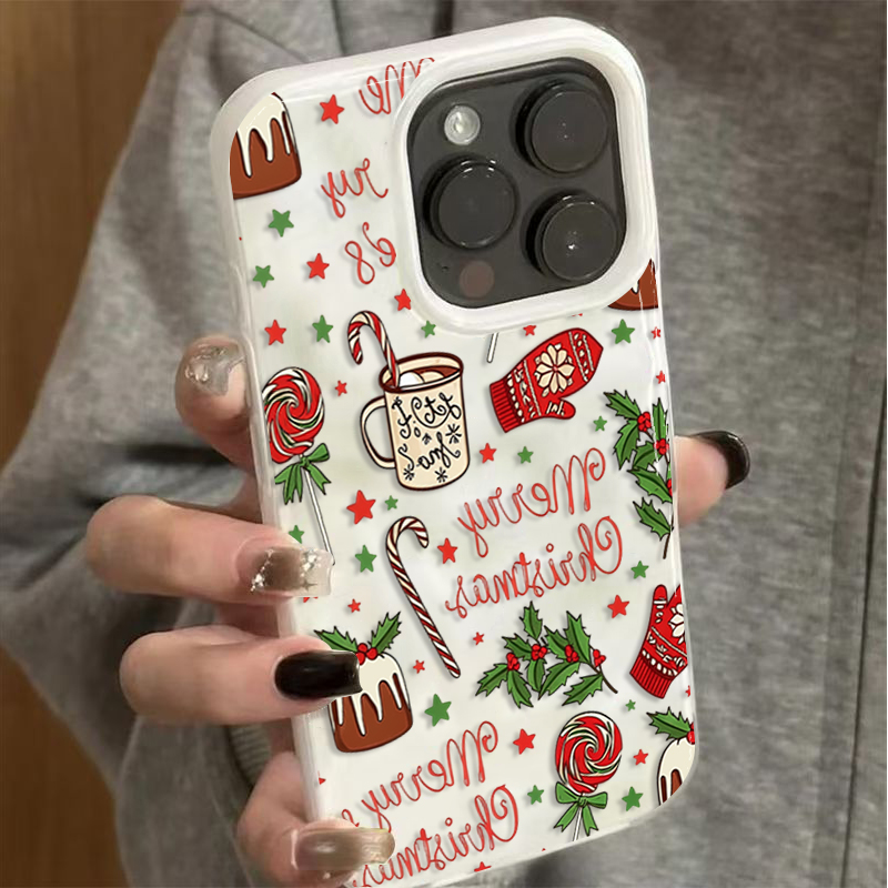 Cute Festive Christmas Pattern - огляд і ціна Phone Cases Cute Iphone 13