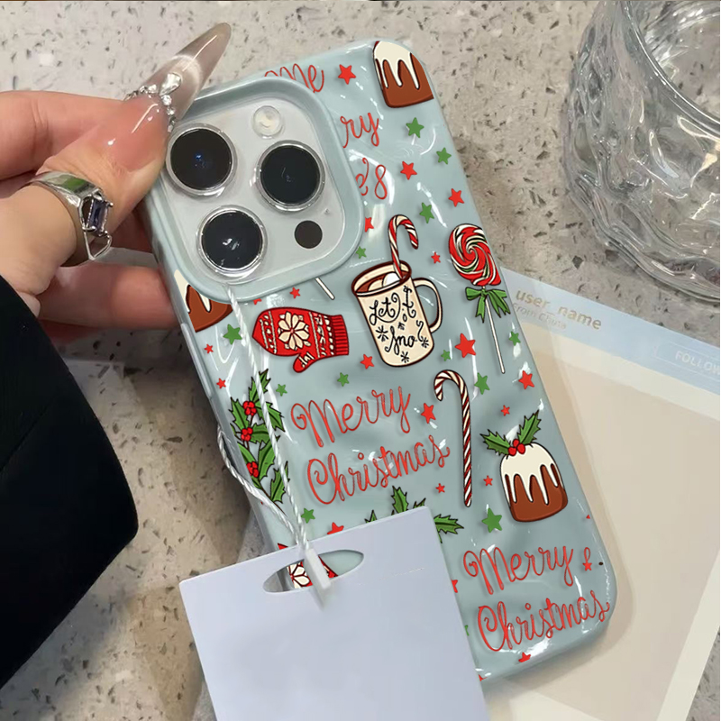 Cute Festive Christmas Pattern - огляд і ціна Phone Cases Cute Iphone 13