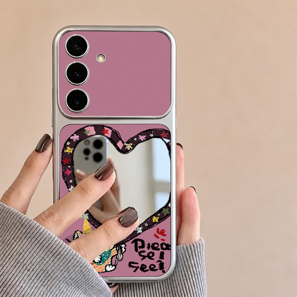 Mirror Phone Case For Samsung  - огляд і ціна Phone Cases Cute